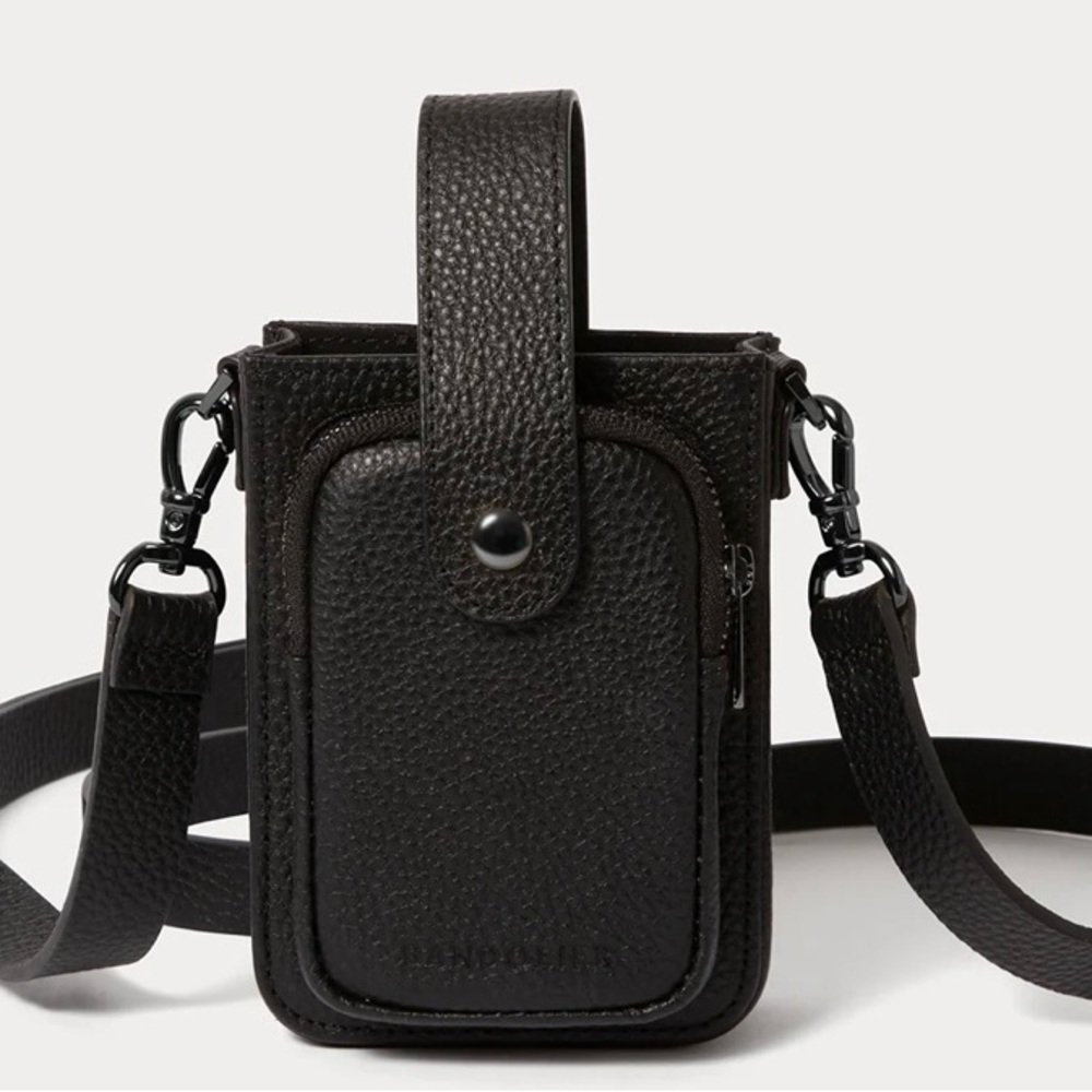 Bandolier Hailey Holster
Crossbody Phone Bag in Black/Pewter